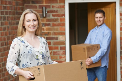 Professional house removals service in Hampton