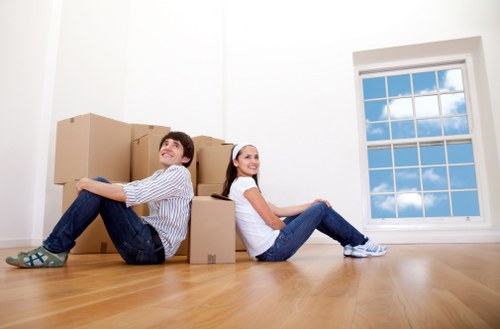 Example cubic-yard quote for mixed household storage items