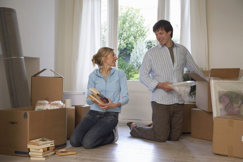 Seasonal belongings placed in a Hampton storage space