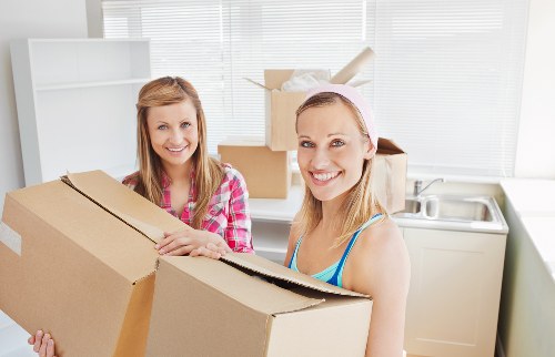 Careful loading of furniture for small removals in Hampton
