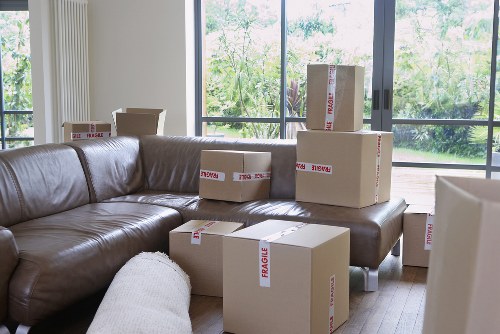 IT equipment and office items prepared for office removals in Hampton